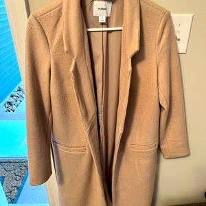 Old Navy Heavy Soft Camel Pea Coat- X-Small